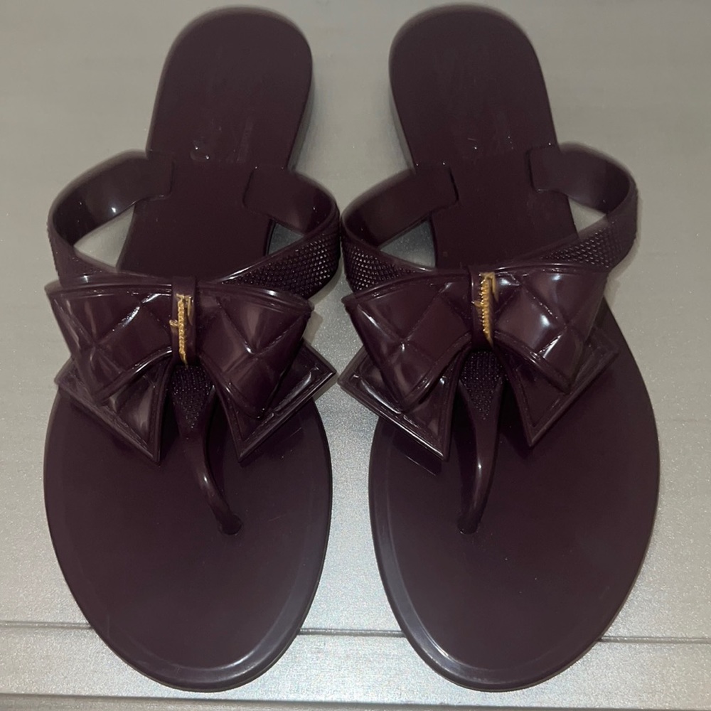 Salvatore Ferragamo rubber sandals